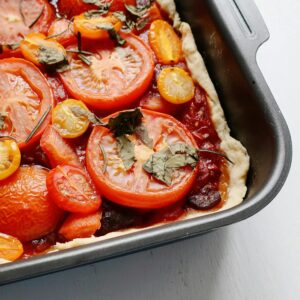 Tarte à la tomate