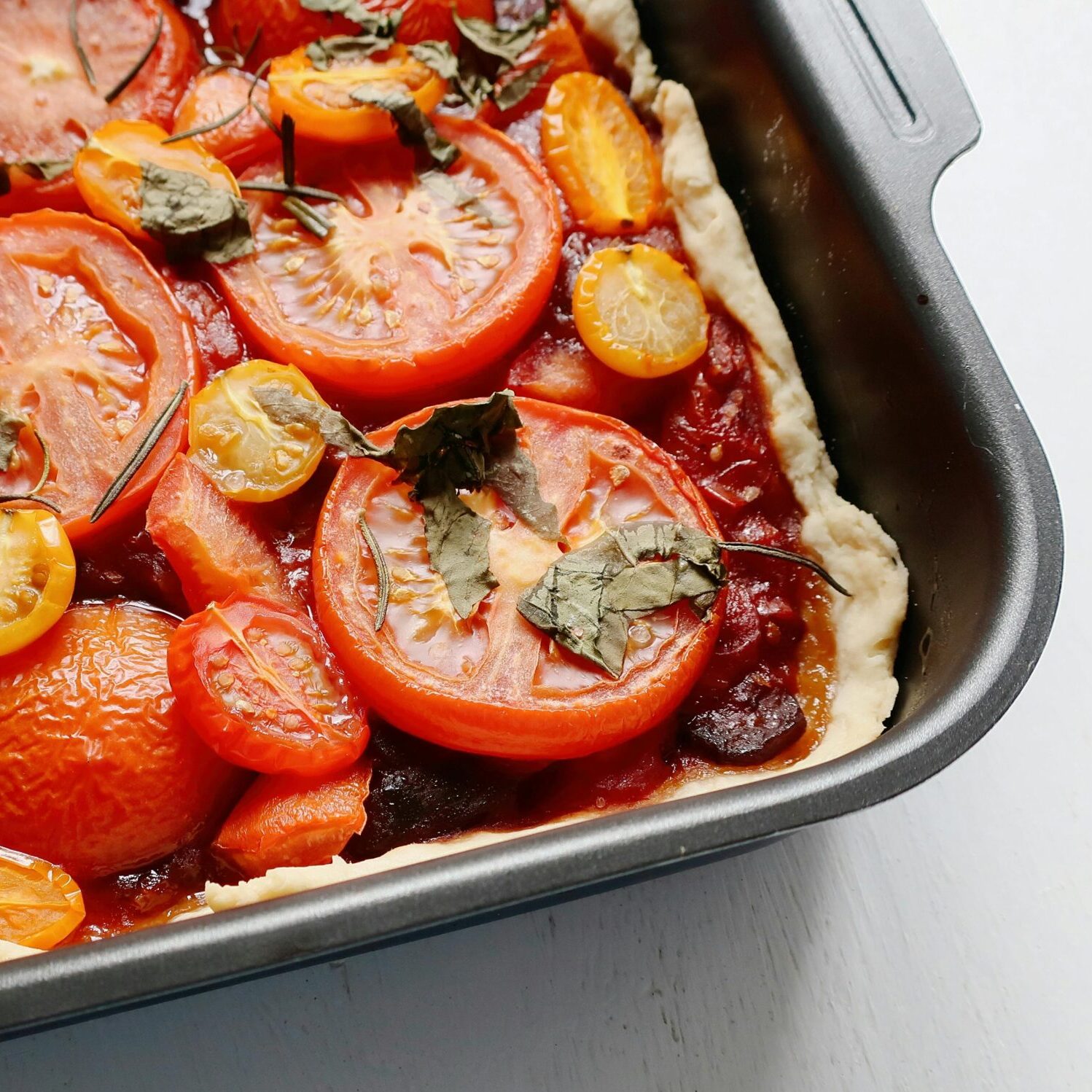 Tarte à la tomate