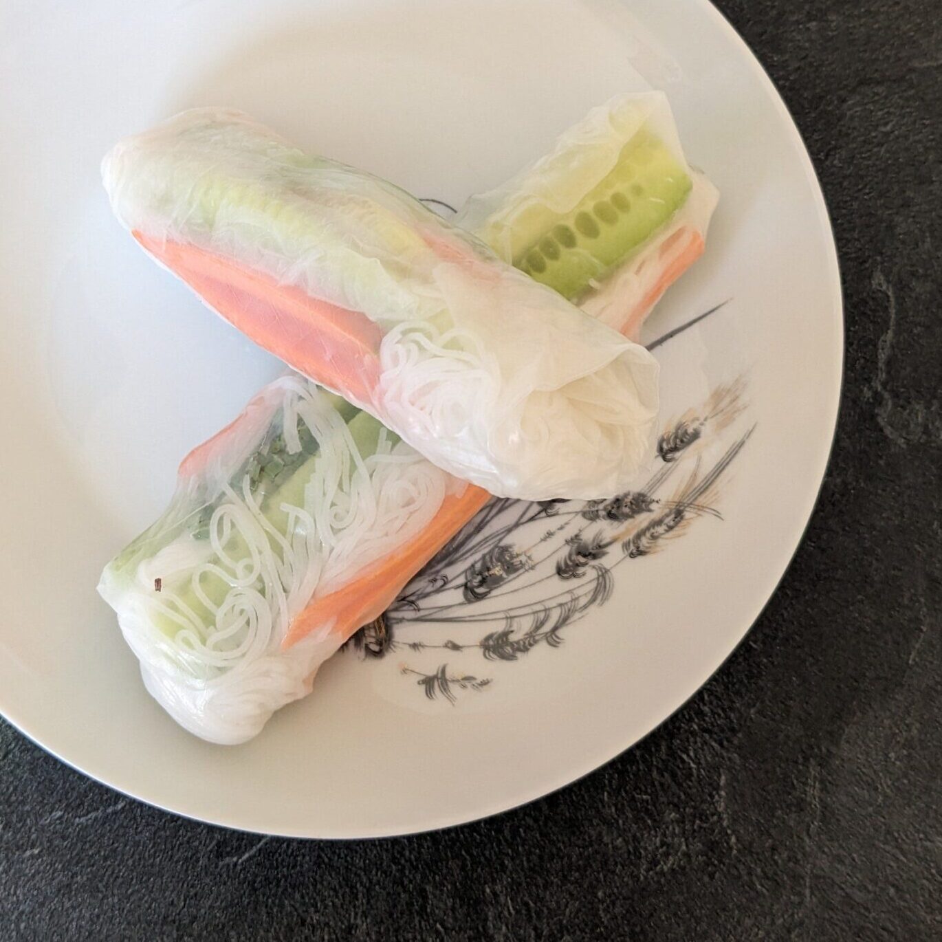 Recettes diététiques -rouleaux de printemps