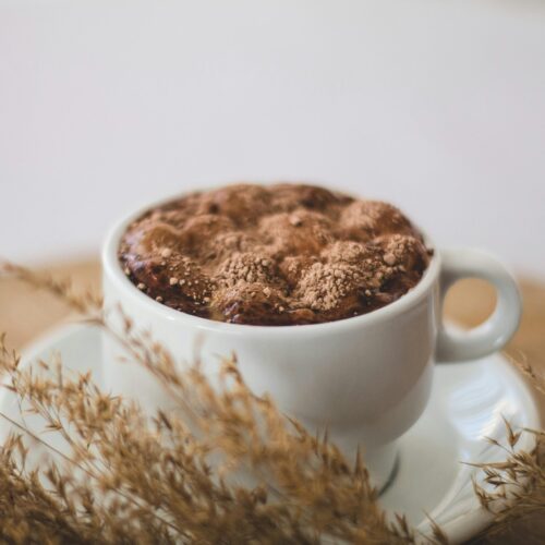 article - mugcake avoine chocolat banane