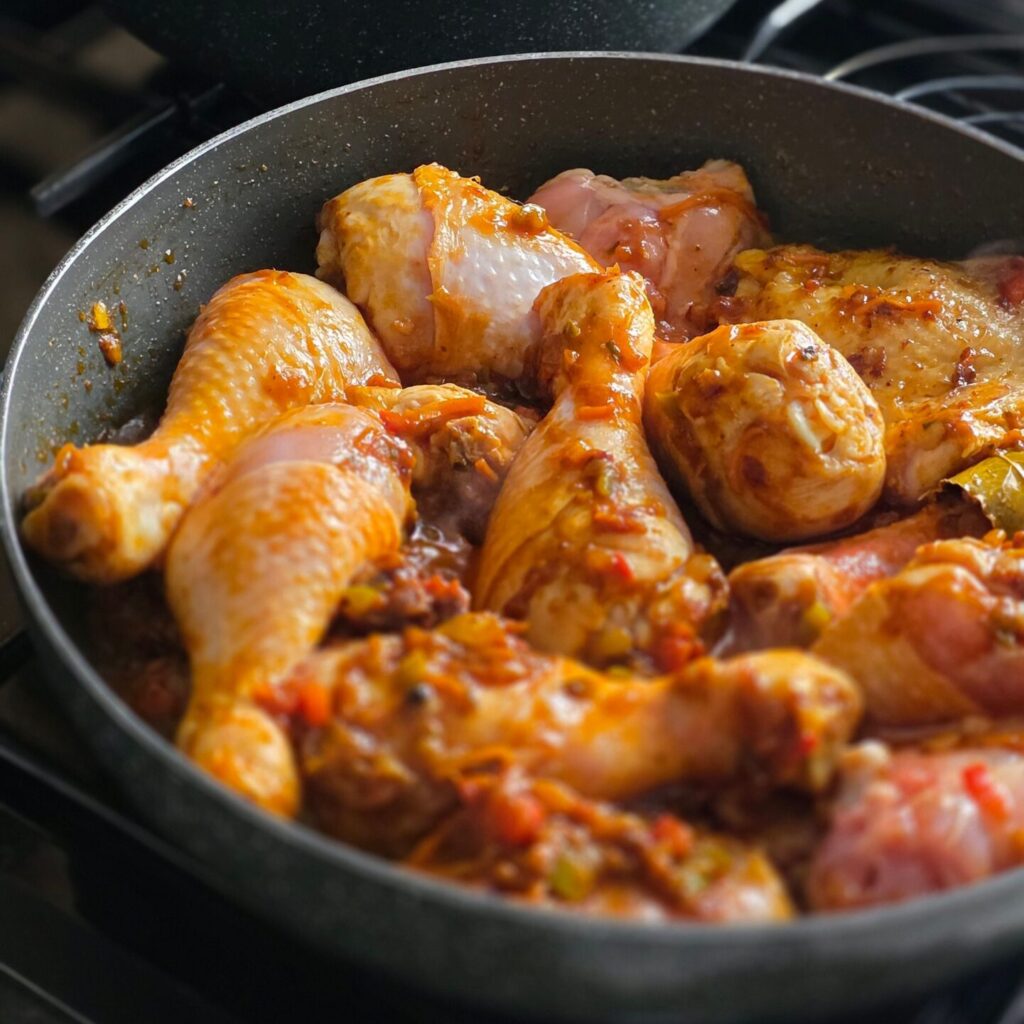 Poulet basquaise