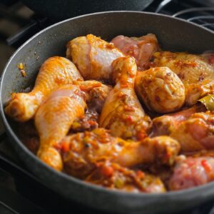 Poulet basquaise